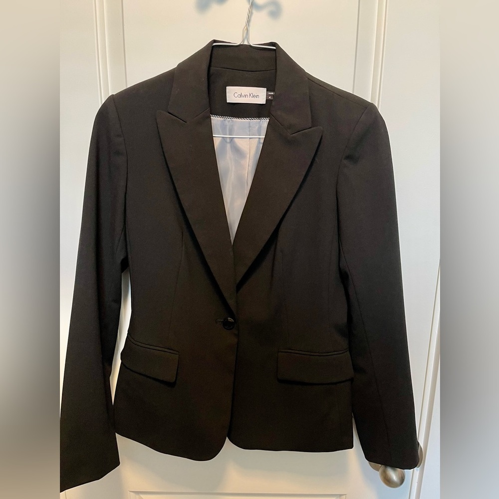 Calvin Klein Black Blazer